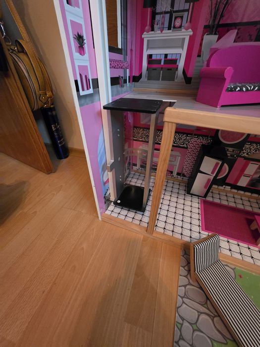 Casuta lemn papusi Kidkraft Sparkle Mansion