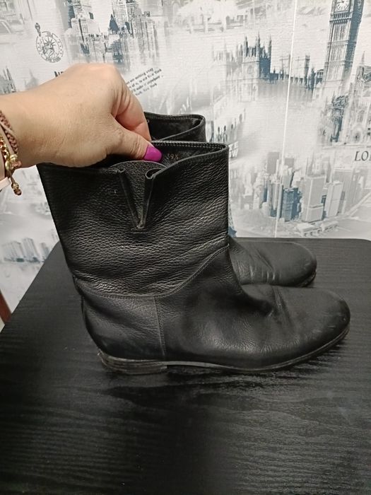 Ghete piele Santoni