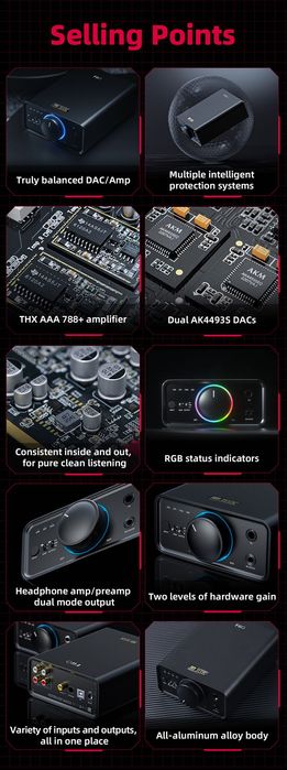 Amplificator casti Fiio K7 + balansat