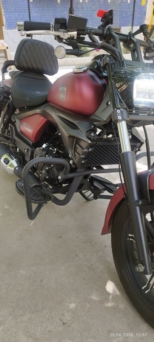 Продаю мотоцикл lifan k19 1900 пробег,2024г выпуска