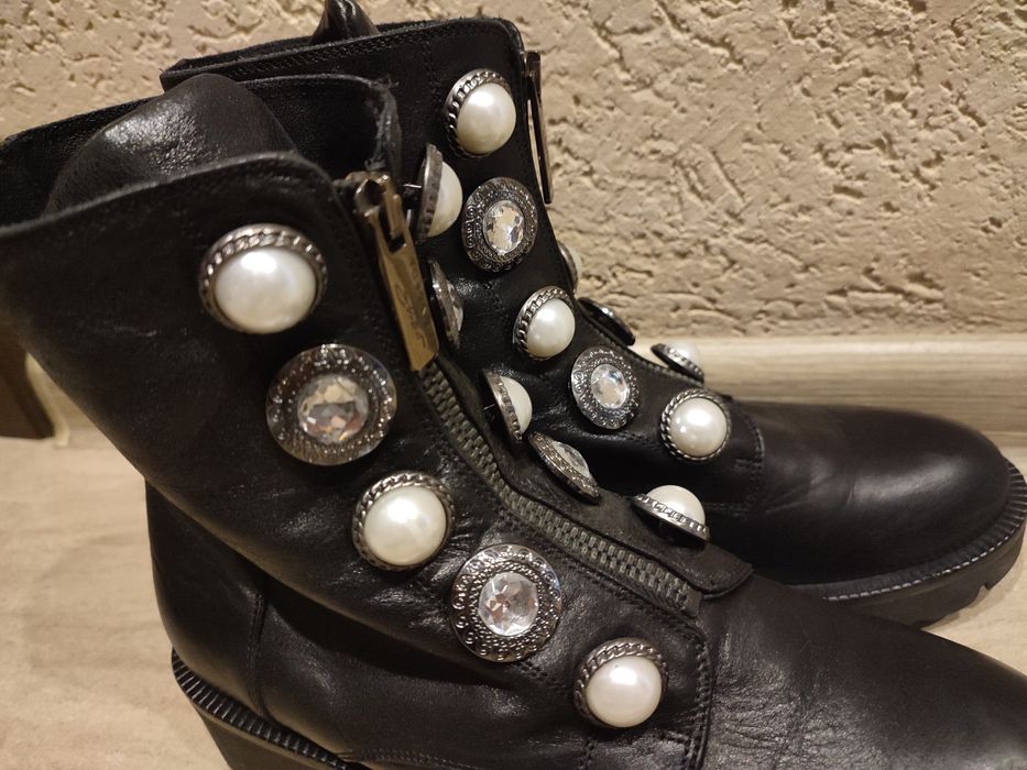 TOSKA BLU studio 38 н. biker дамски боти обувки