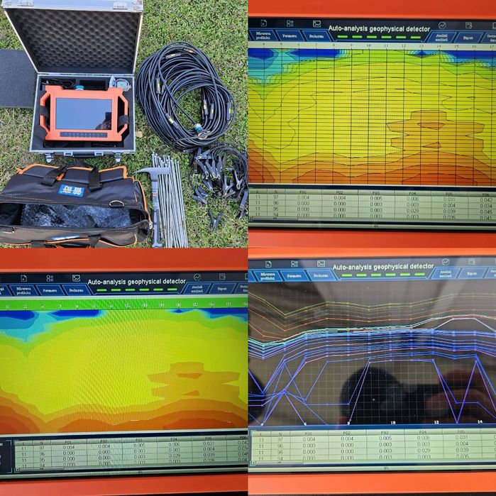 Detecție apa si scanare panza freatica