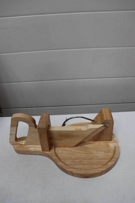 Дървена резачка за салам Durandal, идеална резачка за мезета