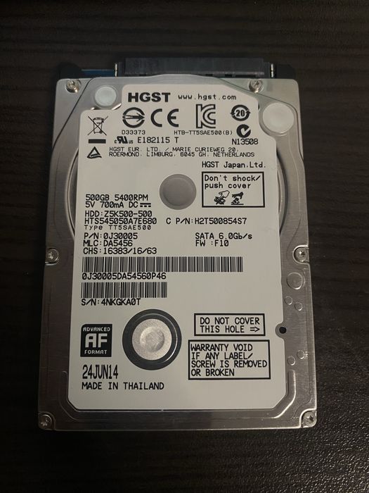 Хард Диск 2х500GB общо 20€