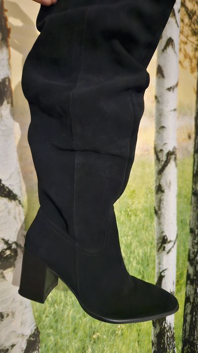 Cizme  toamna -iarna piele intoarsa