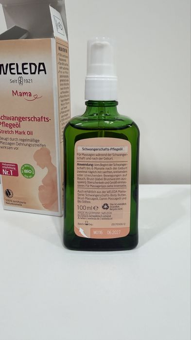 Weleda масло от растяжек