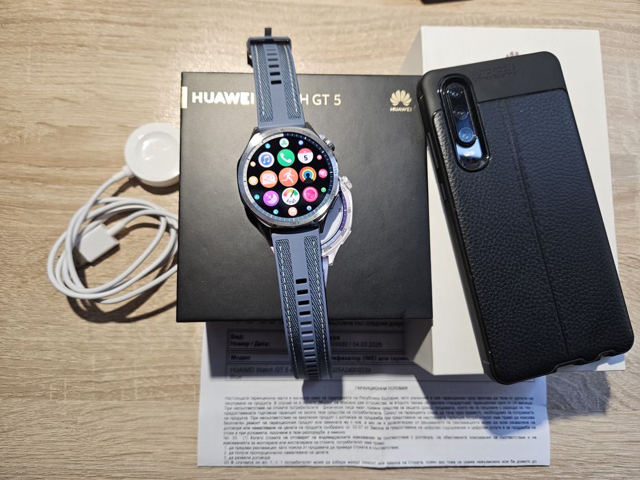 Huawei P30+Huawei Watch GT 5 Комплект