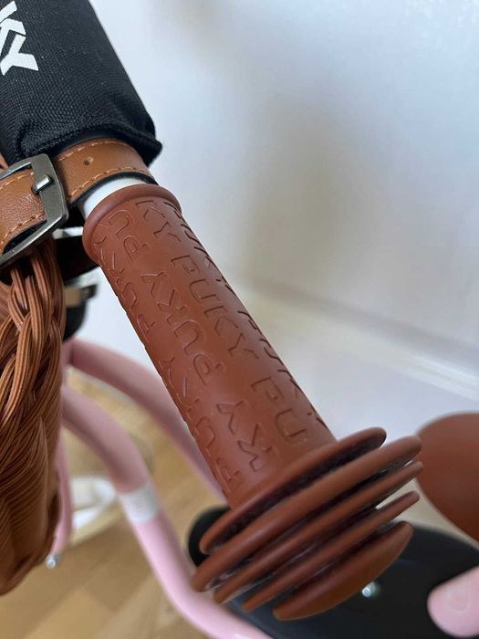 Ново розово баланс колело "PUKY" с кошница, произведено в Германия