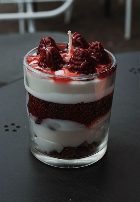 Raspberry Cheseecake - Lumanare