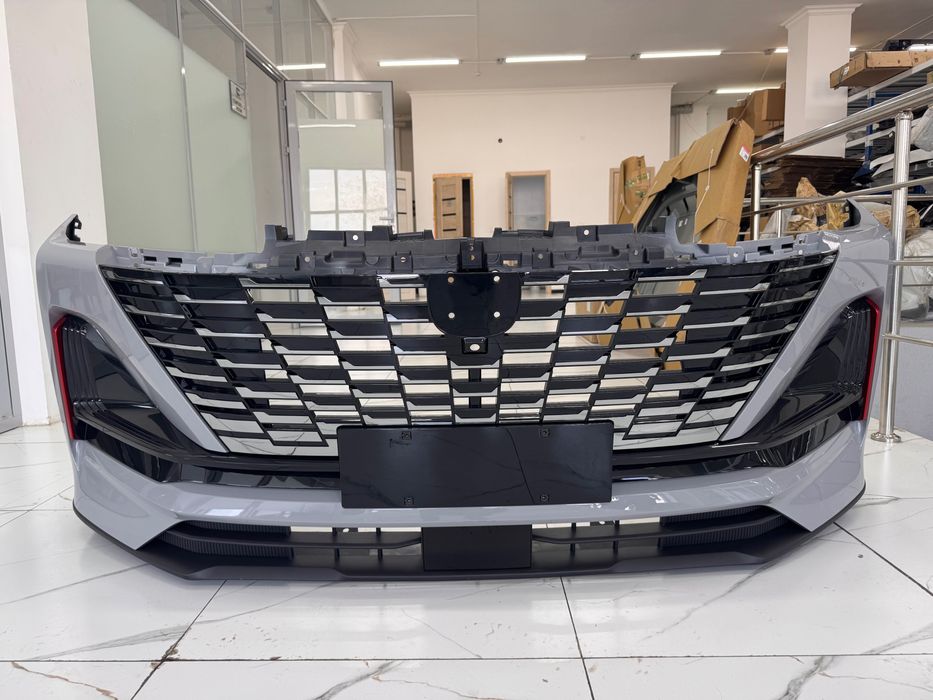 Передний бампер Changan CS55 Plus Атомный серый