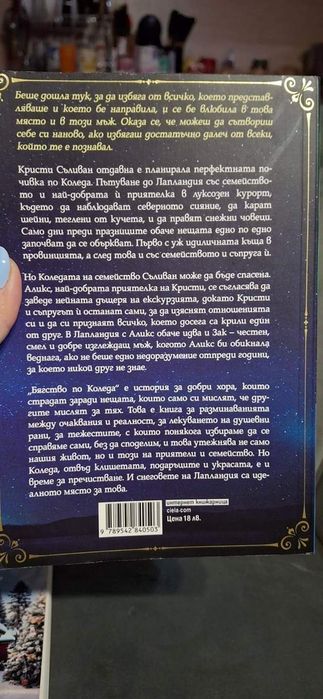 Бягство по Коледа- Сара Морган