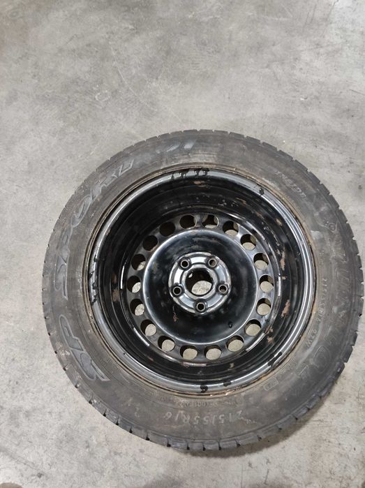 Roata rezerva noua Dunlop 215/55r16 5x112 volkswagen vw