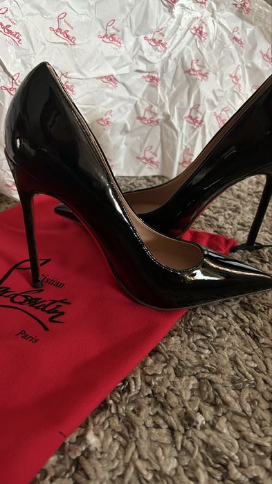 Pantofi Christian Louboutin piele naturala pe comanda