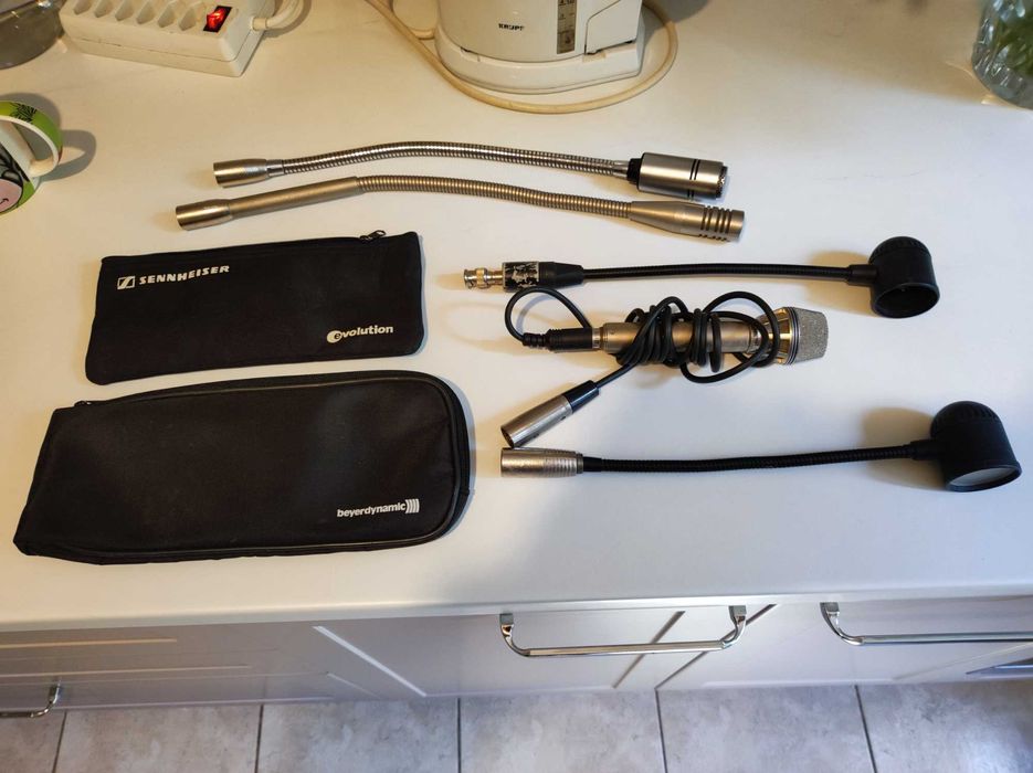 Lampa mixer, microfon mixer, AKG, Beyerdinamic, Sennheiser
