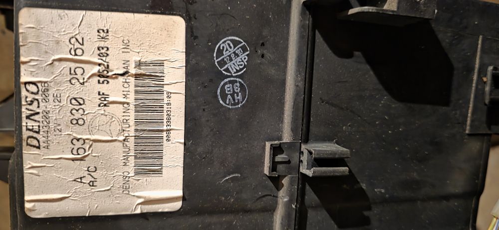 Климатична кутия/парно за мерцесес ML W163 (Denso)