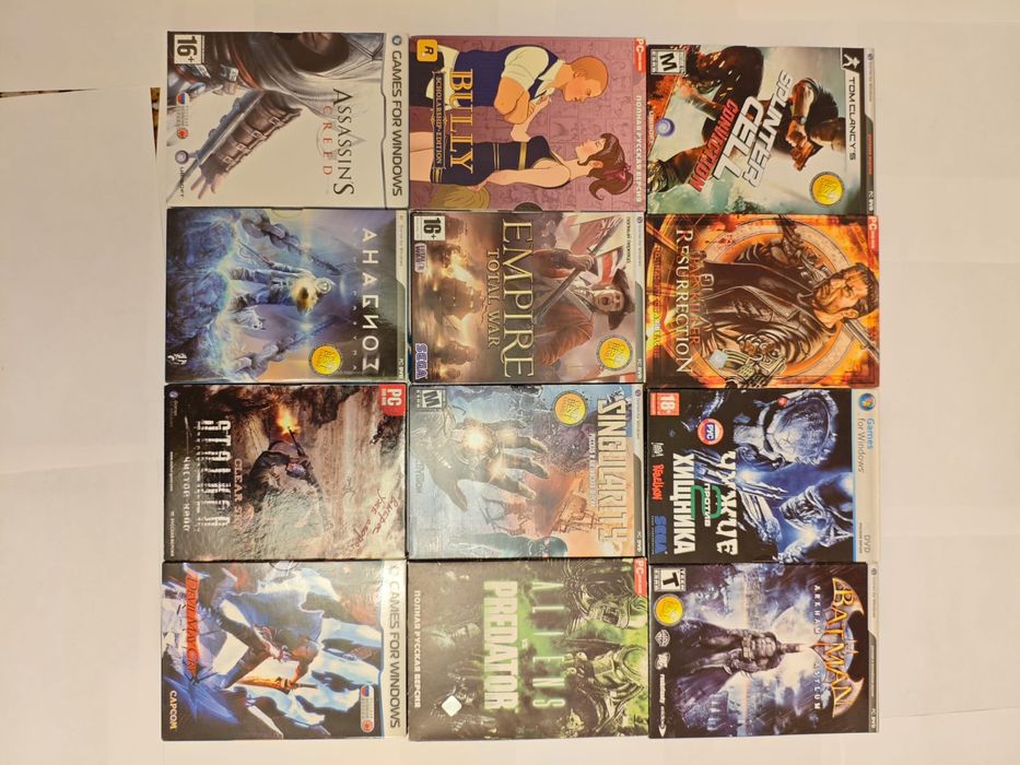 Продам игровые диски на ПК