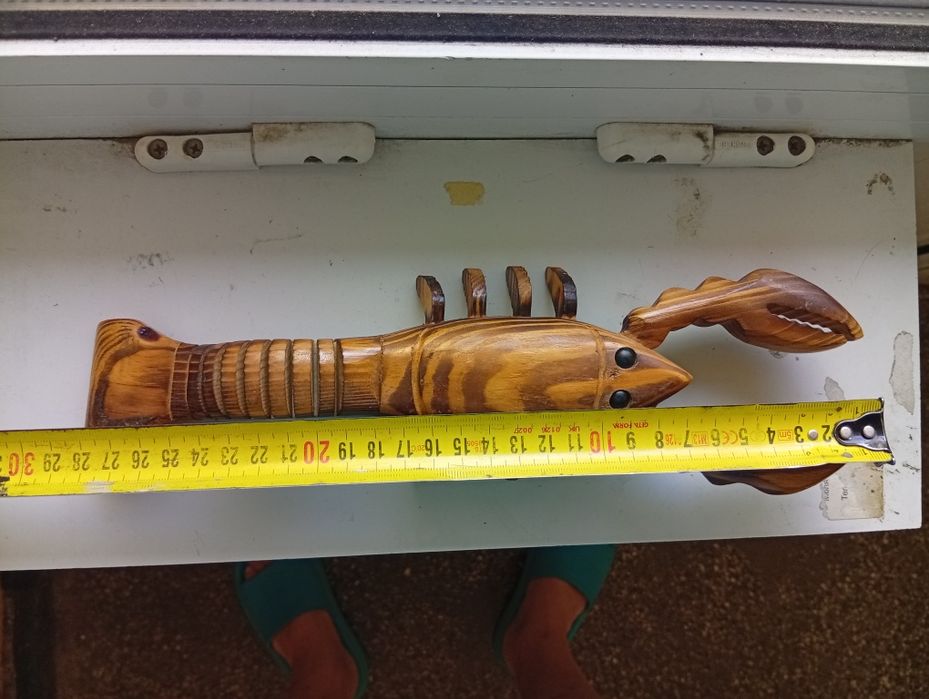 Сувенир дървен рак