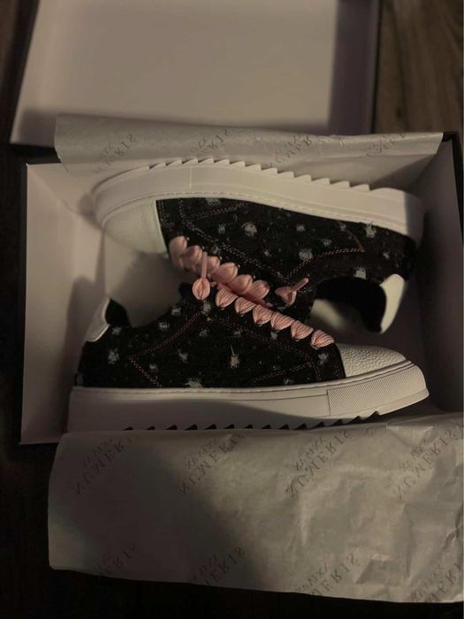 Pantofi Numeris Pink Denim