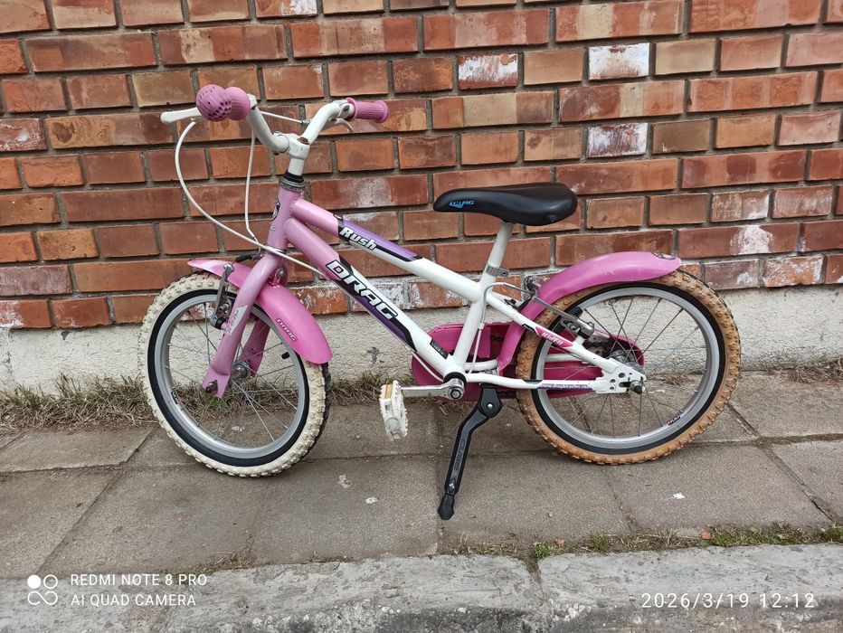 Детски велосипед колело Драг 16 цола за момиче