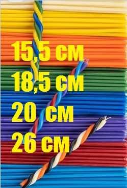 Свеча желтая 18,5 см