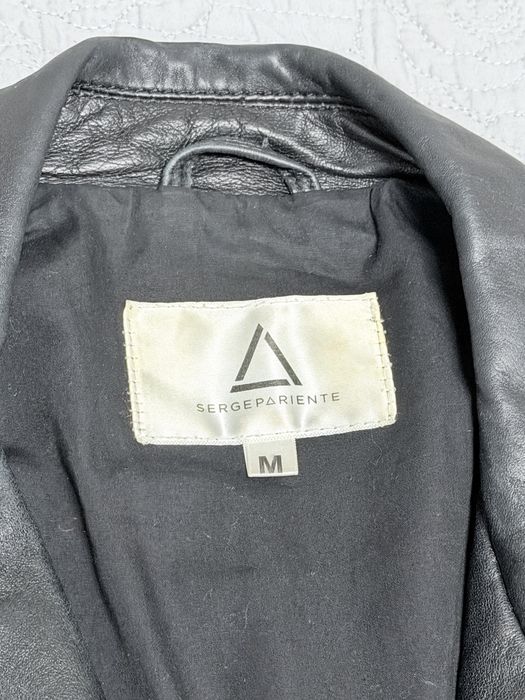 Geaca Serge Pariente din piele naturala