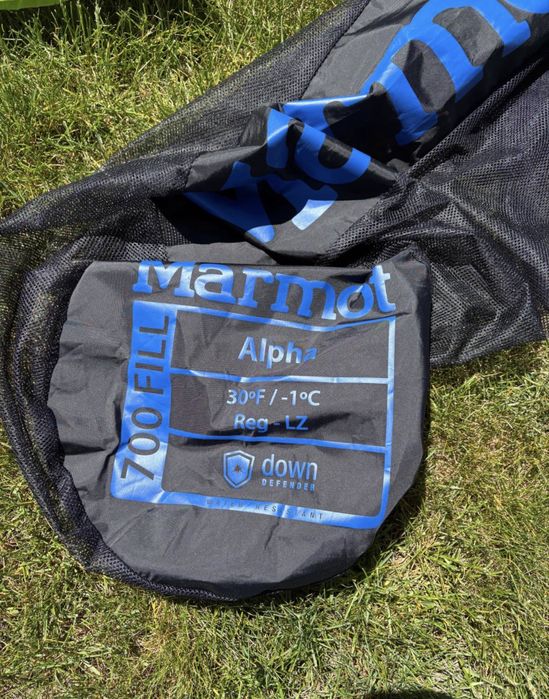 Sac dormit puf Marmot Alpha 30*F/-1*C nu mammut rab north face