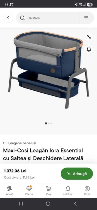 Maxi-Cosi Leagăn Iora Essential