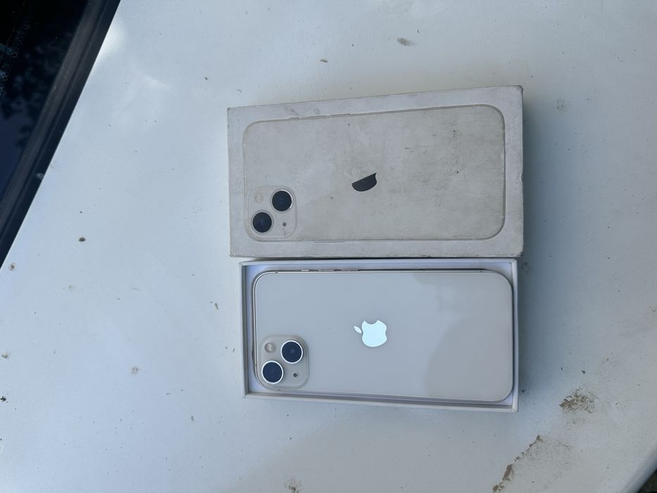 Айфон 13 каропкасымен