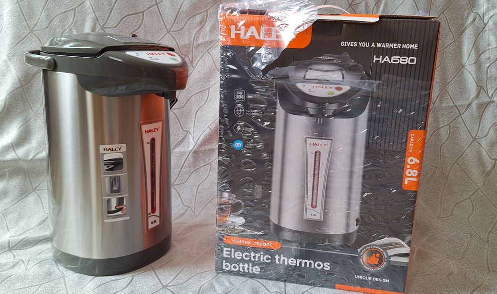 Электрочайник, термос, термоспот. Haley  HA 680. 6,8л