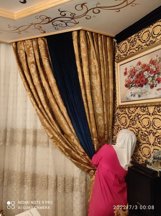 Parda yuvish, Стирка шторы, Парда ювиш, parda tikish, adyol yuvish