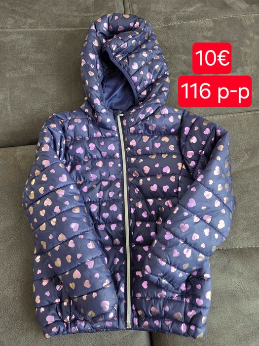 Якета за момиче - различни размери