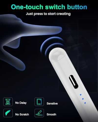 Нов Стилус писалка за iPad Pro/Air/Mini – магнитна, бързо зареждане