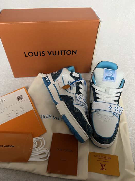 Louis Vuitton Trainer Denim Monogram