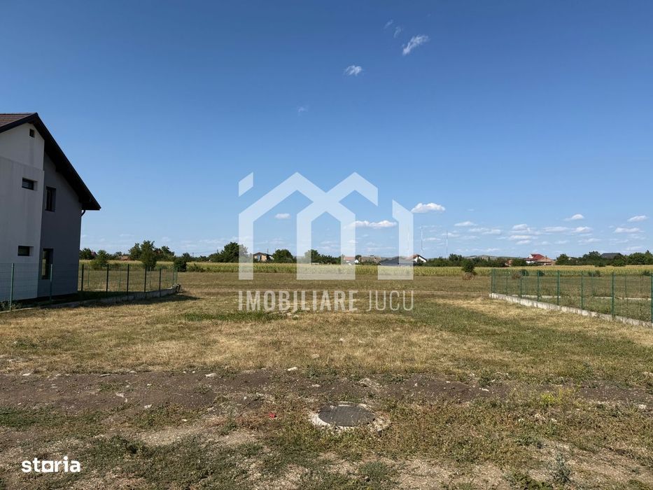 Teren cu PUZ aprobat și proiect de casă P+M – 400 mp - Jucu de Sus