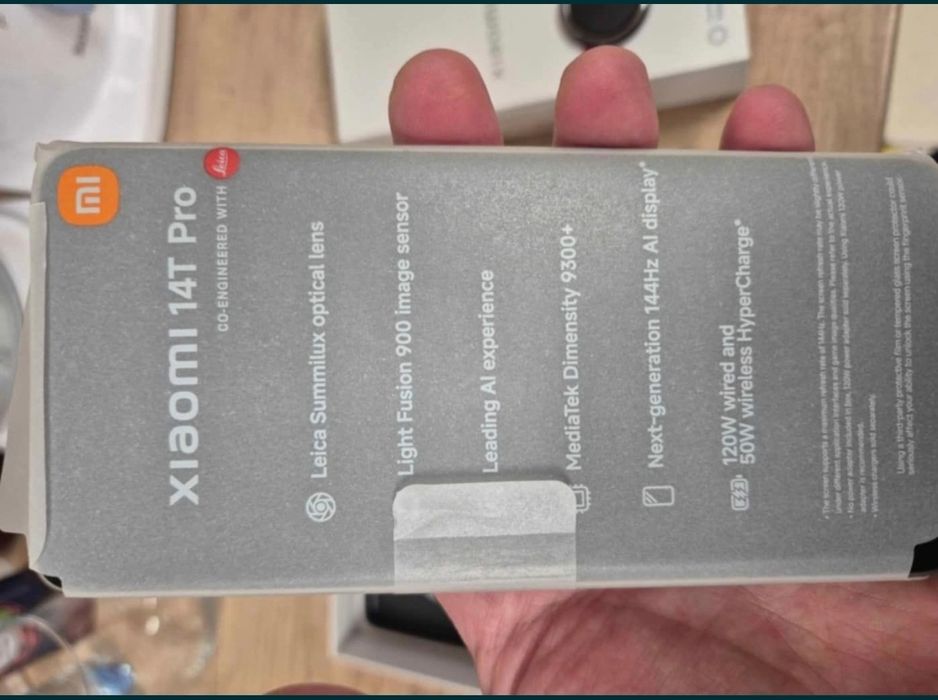 Xiaomi 14T Pro | 12GB RAM | 256GB | Titan Black | Ca NOU