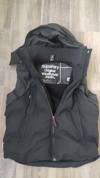 SUPERDRY original Windhibrid Japan  мъжка пухена грейка
