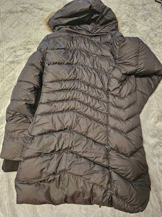 Marmot дълго черно ново яке с 85% патешки пух и 15% пера