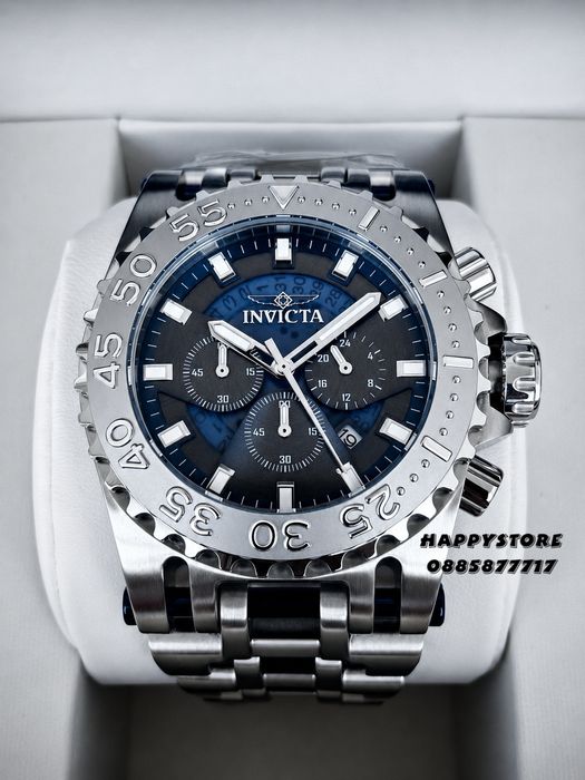 INVICTA Raptor Silver 50 mm, Инвикта нов мъжки часовник