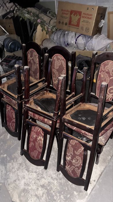 стулья из дерева 6 штук
