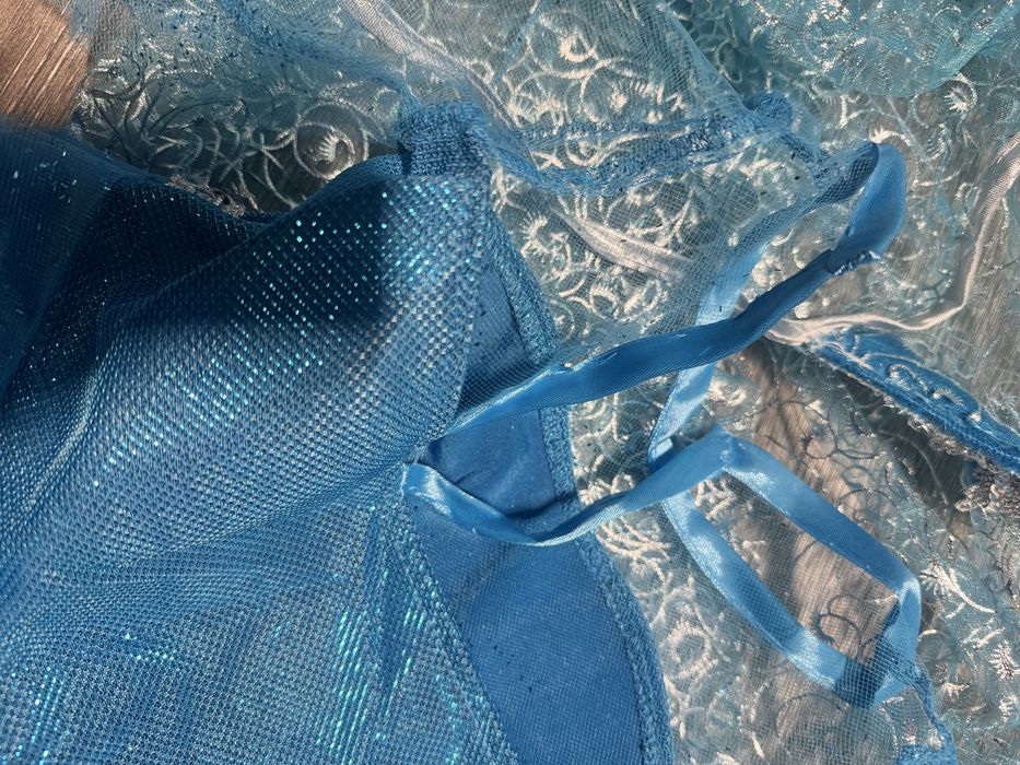 Платье Эльзы для девочки 5 лет