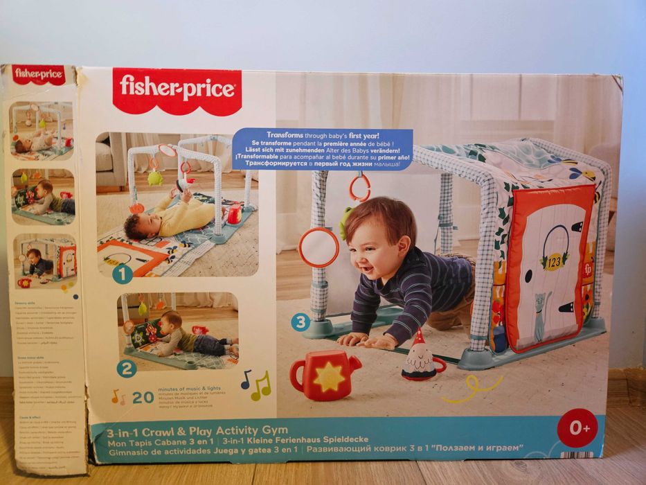 Активна гимнастика Fisher price 3 in 1