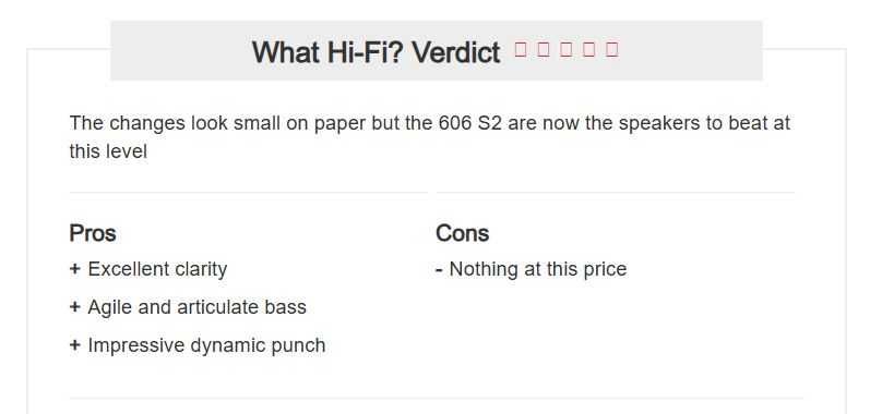 Bowers & Wilkins 606 S2 Anniversary Edition