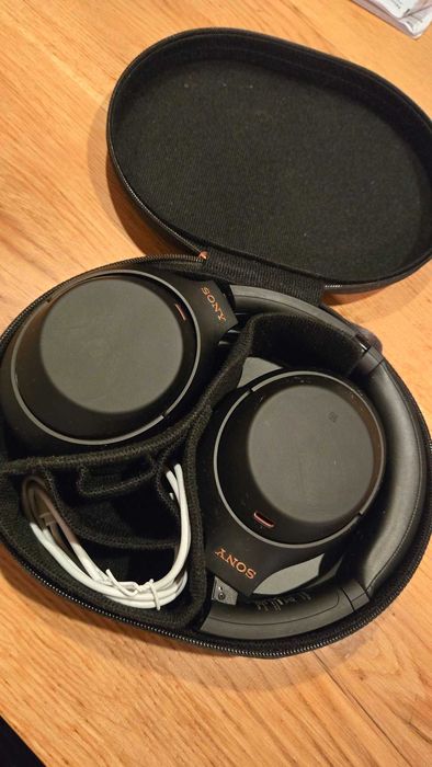 Căști Wireless Over-Ear Sony WH-1000XM4 Negre – Full Box, Impecabile