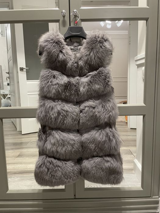 Безрукавка из песца