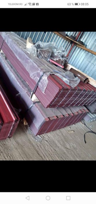 Tabla cutata colorata și zincata