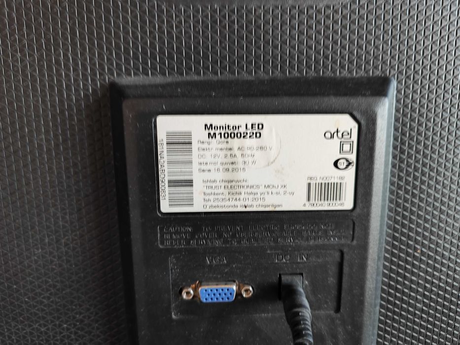 Монитор Артель на запчасти M100022D