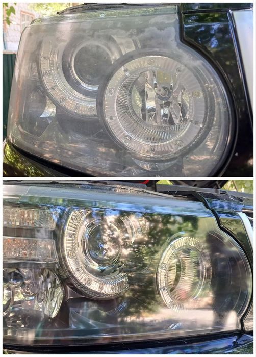 Полировка химическое восстоновление фар