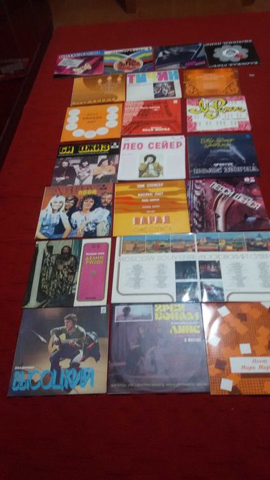 Стерео ретро пластинки 80-ые  годы