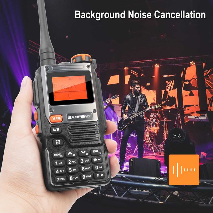 Baofeng UV-K61  Multi-band NoAA Noise  VOX FM радио  USB-C батерия