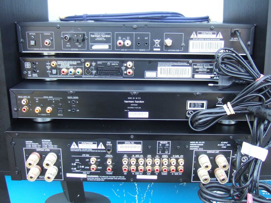 Linie.System Audio Harman Kardon . Amplificator. Cd Player. DVD Player. Tuner .